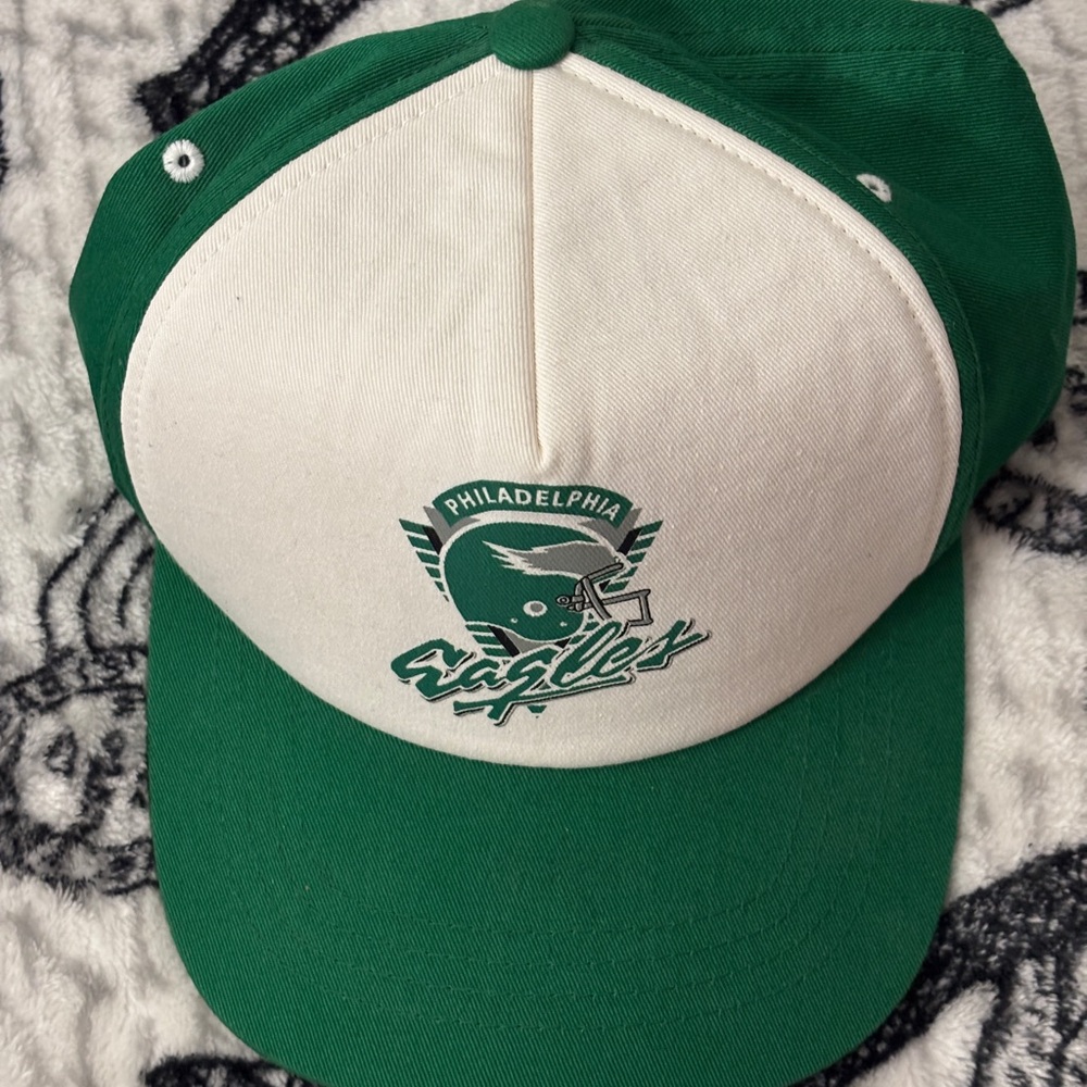Philadelphia Eagles NFL Vintage Collection Mitchell & Ness Adjustable Hat